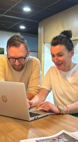 Sander en Gerriet laptop 2