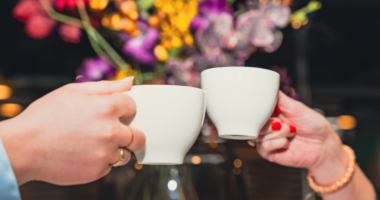 Koffie drinken bij Bildning